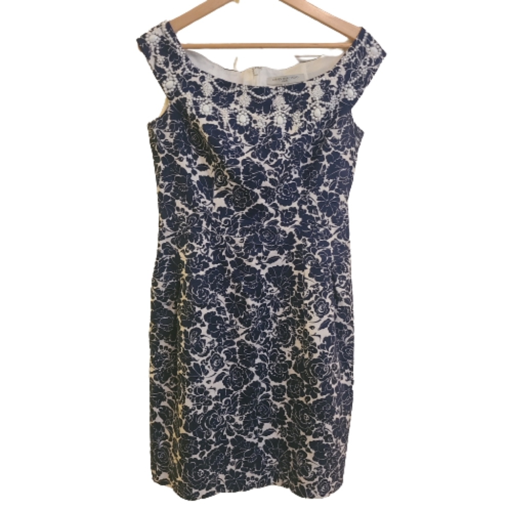 Carmen Marc Valvo Midi Dress